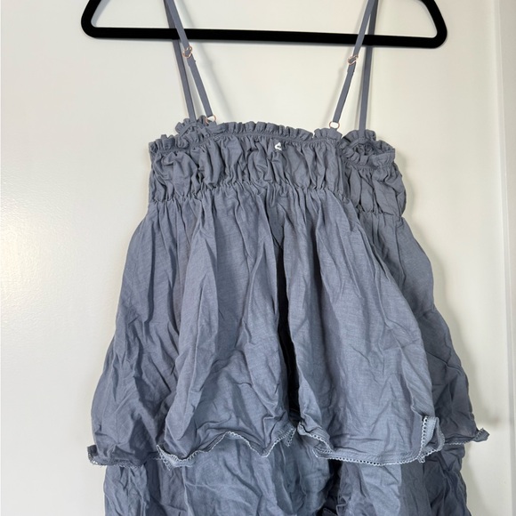 POPFLEX Wildest Dreams Babydoll Dress - Sleepy Blue - Picture 13 of 13